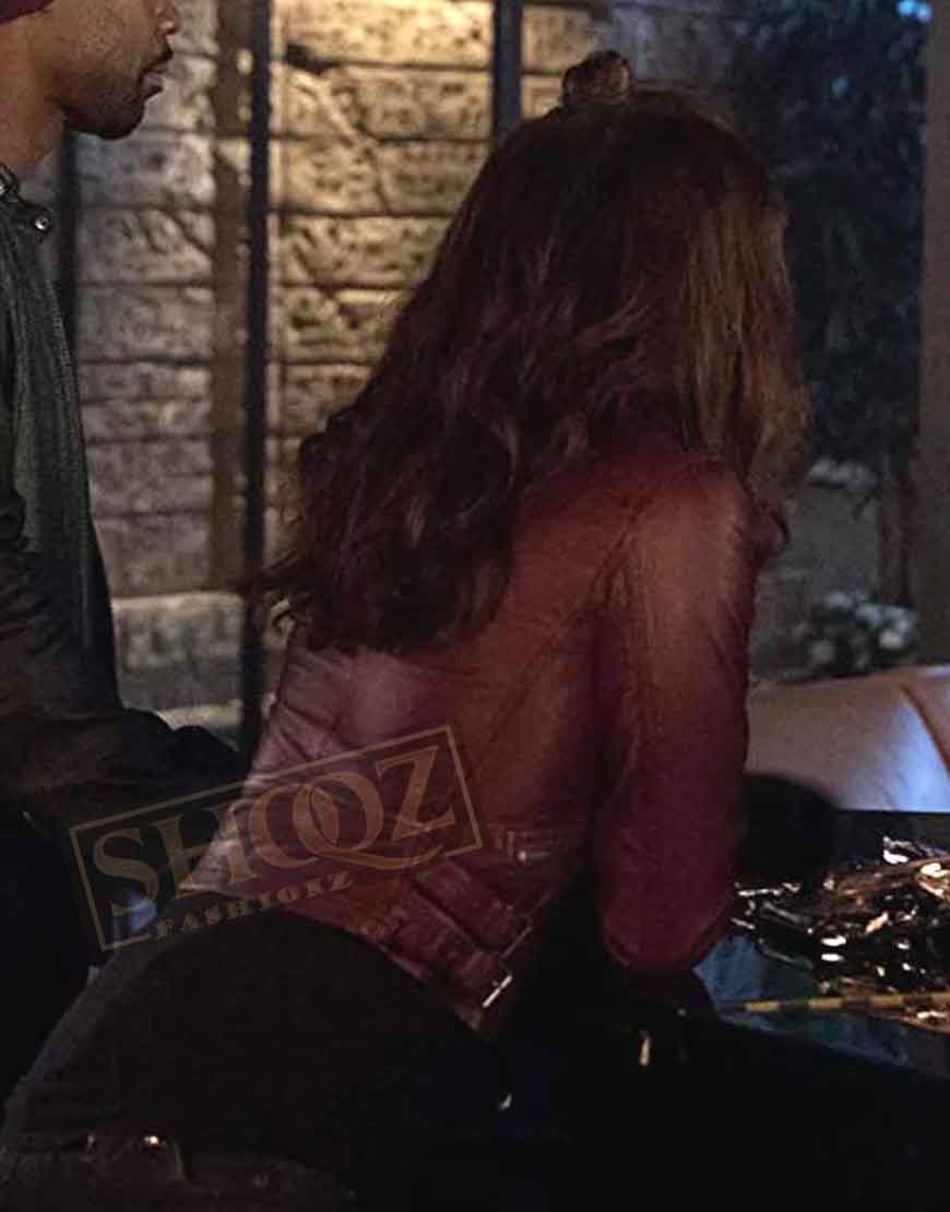 Lucifer Lesley-Ann Brandt Leather Jacket